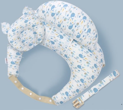 Multifunctional Adjustable Nursing Pillow with Washable Cover | Newborn Baby Feeding Cushion