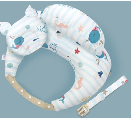 Multifunctional Adjustable Nursing Pillow with Washable Cover | Newborn Baby Feeding Cushion