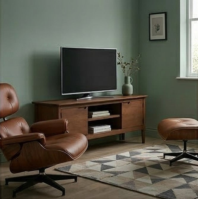 Norway Dark Walnut TV Stand & Media Unit