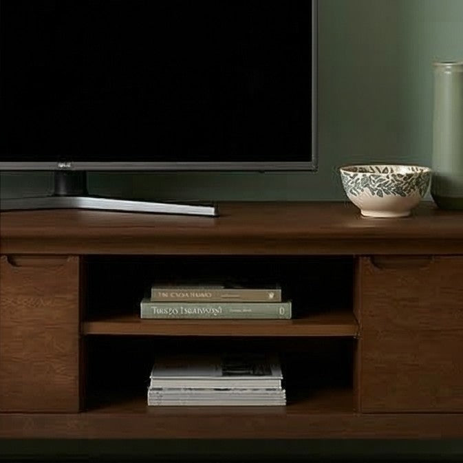 Norway Dark Walnut TV Stand & Media Unit