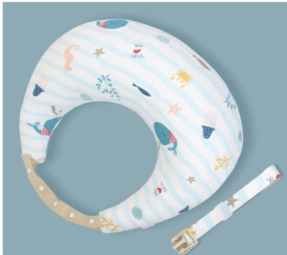 Multifunctional Adjustable Nursing Pillow with Washable Cover | Newborn Baby Feeding Cushion