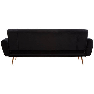 Black Velvet Sofa Bed | Hayton