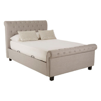 Light Grey Ottoman King Bed | Orlando