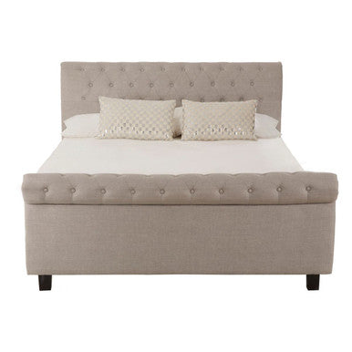 Light Grey Ottoman King Bed | Orlando