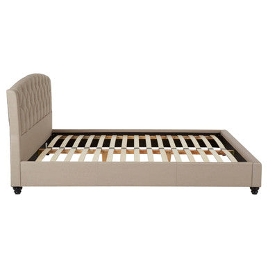 Beige King Bed | Josephine