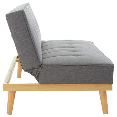 3 Seater Grey Sofa Bed | Stockholm