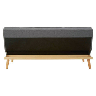 3 Seater Grey Sofa Bed | Stockholm
