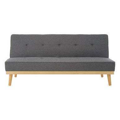 3 Seater Grey Sofa Bed | Stockholm