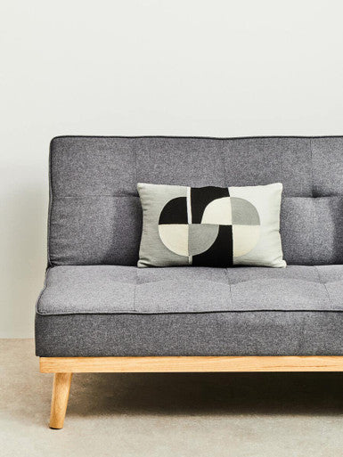 3 Seater Grey Sofa Bed | Stockholm