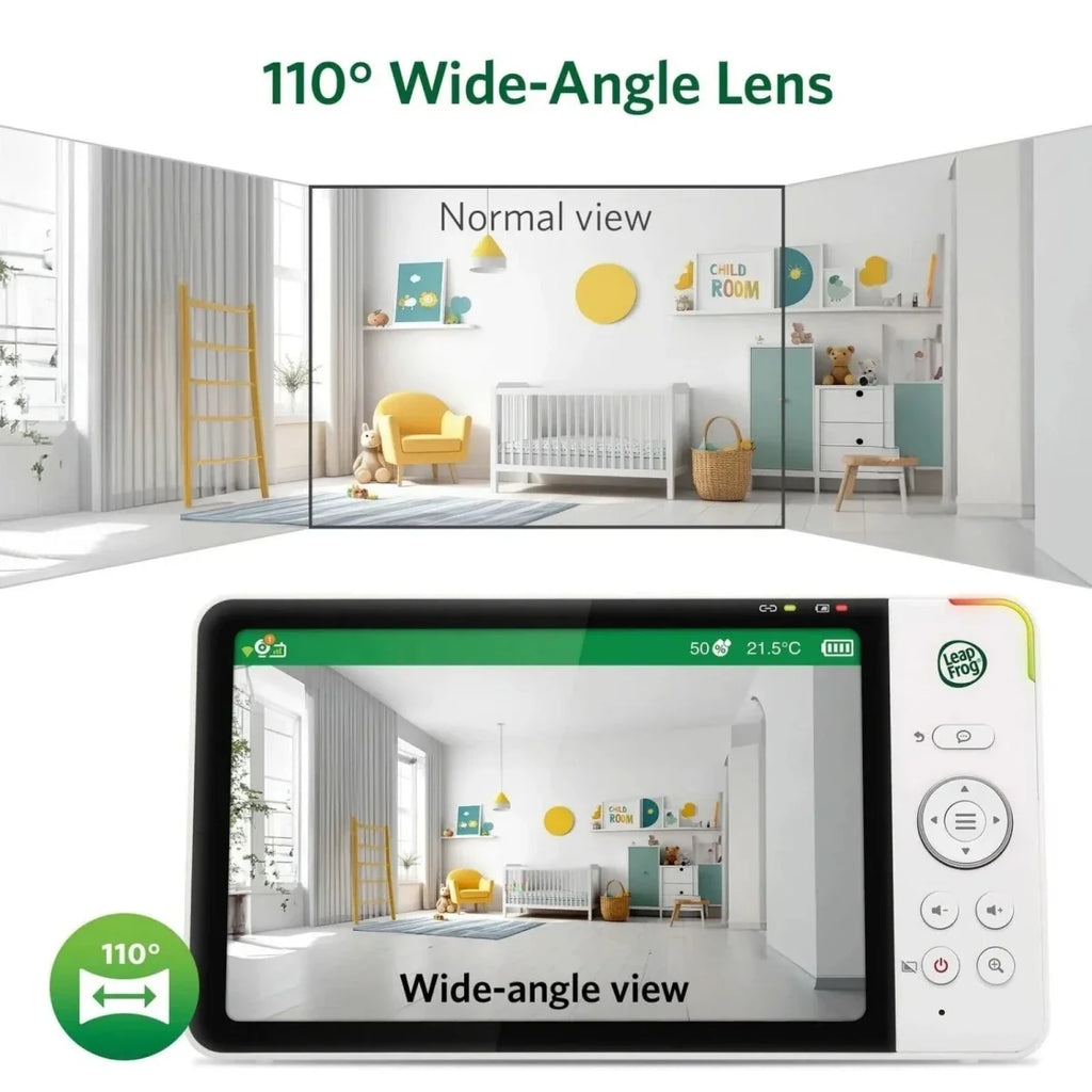LeapFrog LF5817HD 7" Wi-Fi Smart Video Baby Monitor