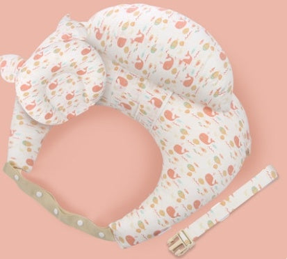 Multifunctional Adjustable Nursing Pillow with Washable Cover | Newborn Baby Feeding Cushion