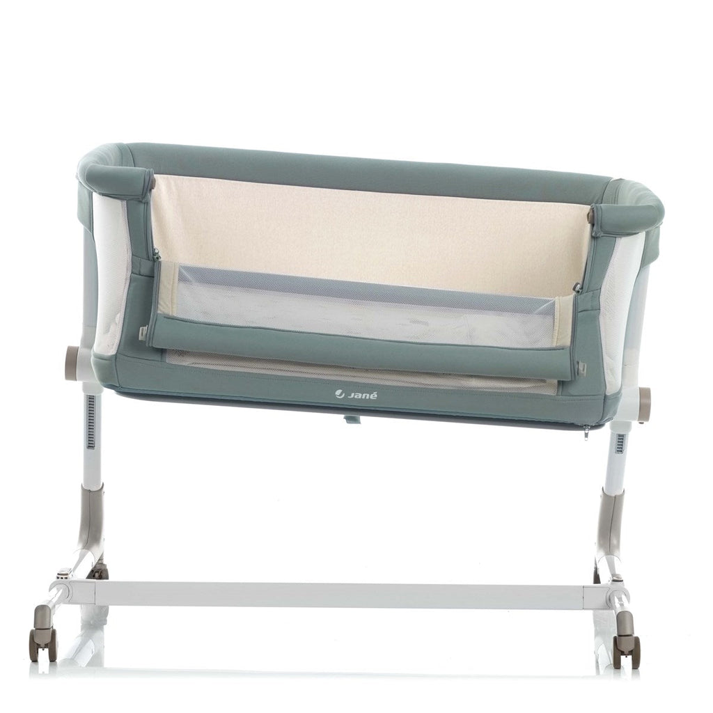 Jane Baby Side Crib + 4 Piece Bedding Set & Safety Mattress, Star