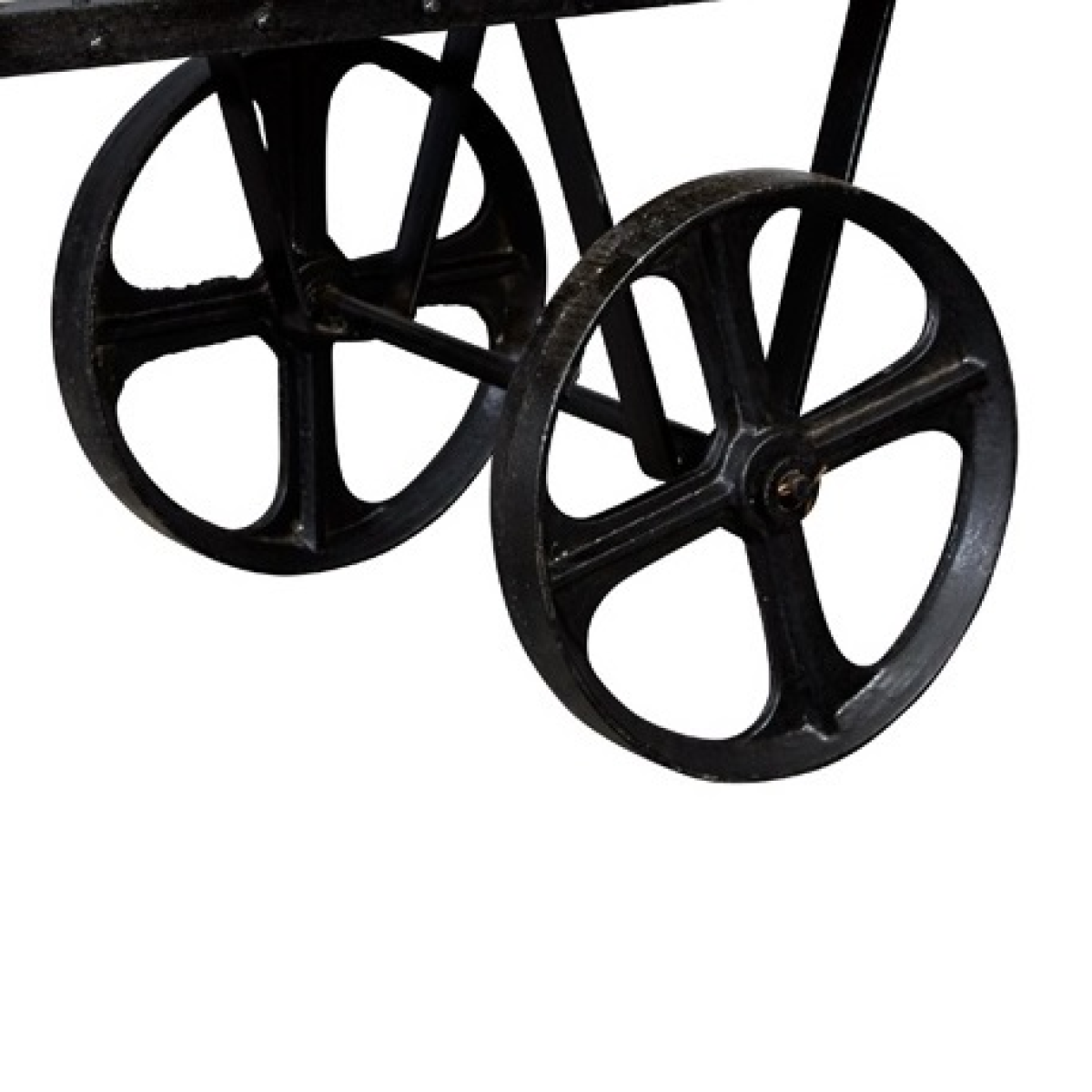 Cosmo Industrial Cart Coffee Table