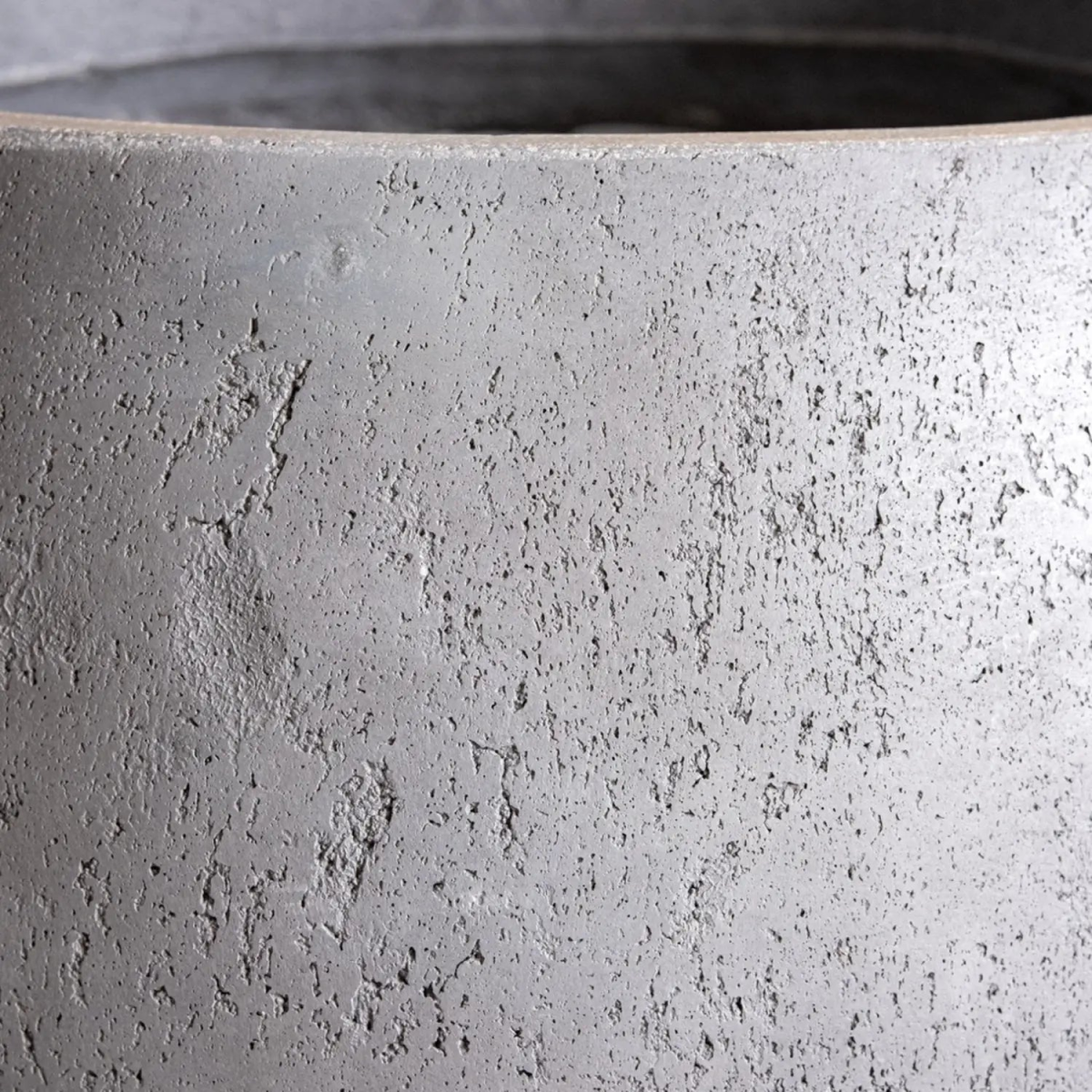 Orbello | Onyx Dusk – 70cm Extra Large Concrete Sphere Planter – 207L Round Plant Pot