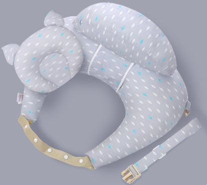 Multifunctional Adjustable Nursing Pillow with Washable Cover | Newborn Baby Feeding Cushion