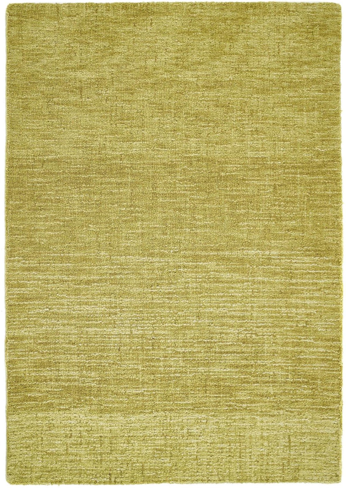 Country Autumn Gold Solid Wool Rug