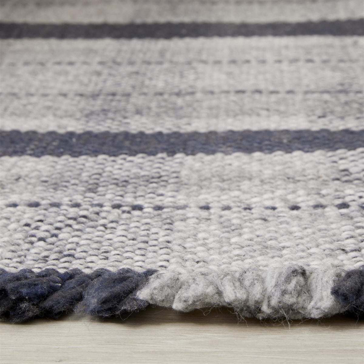 Highland Navy Checkered Rug