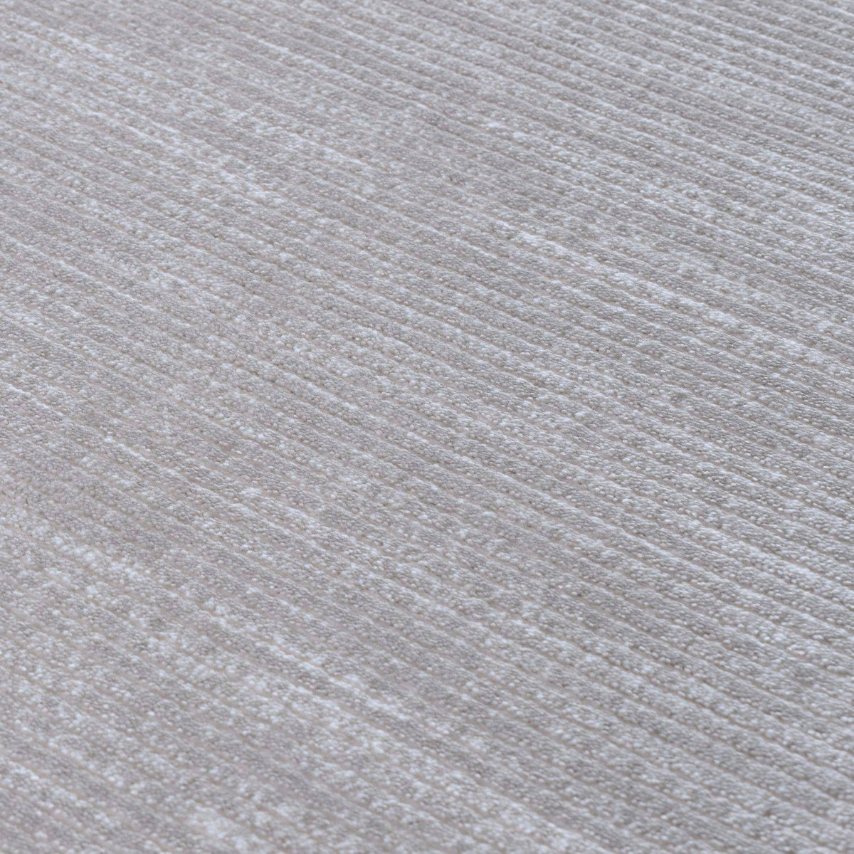 Carmel Grey-Cream Striped Rug | 6020