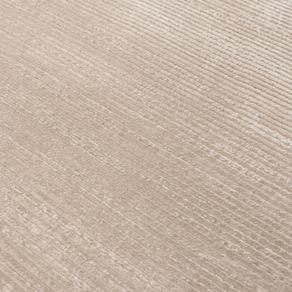 Carmel Beige-Cream Striped Rug | 6020