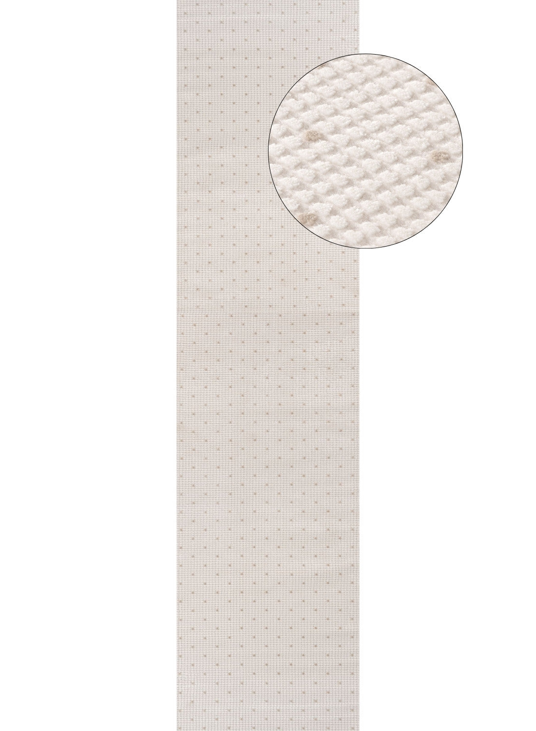 Carmel Cream-Beige Dots Rug | 6080