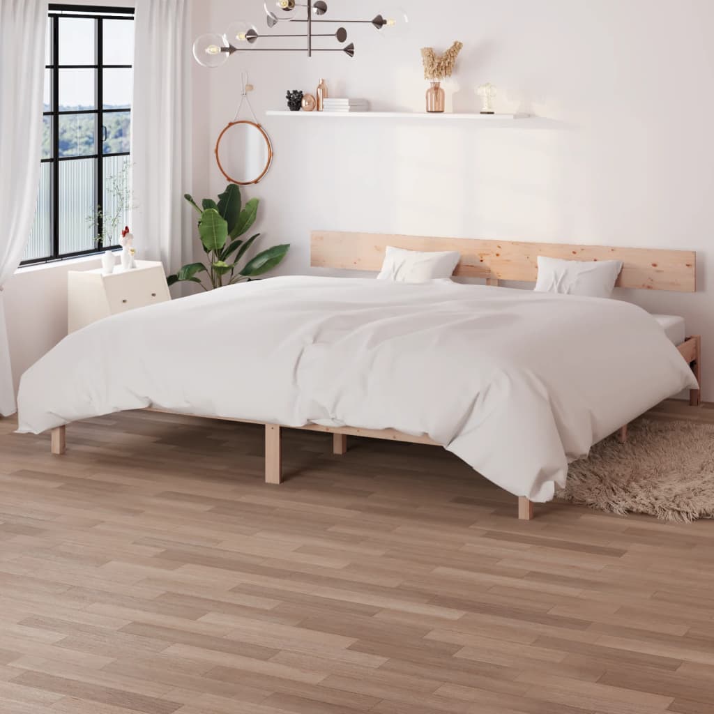 Bed Frame Without Mattress Solid Wood
