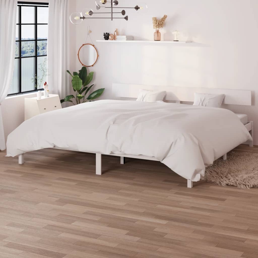 Bed Frame Without Mattress Solid Wood