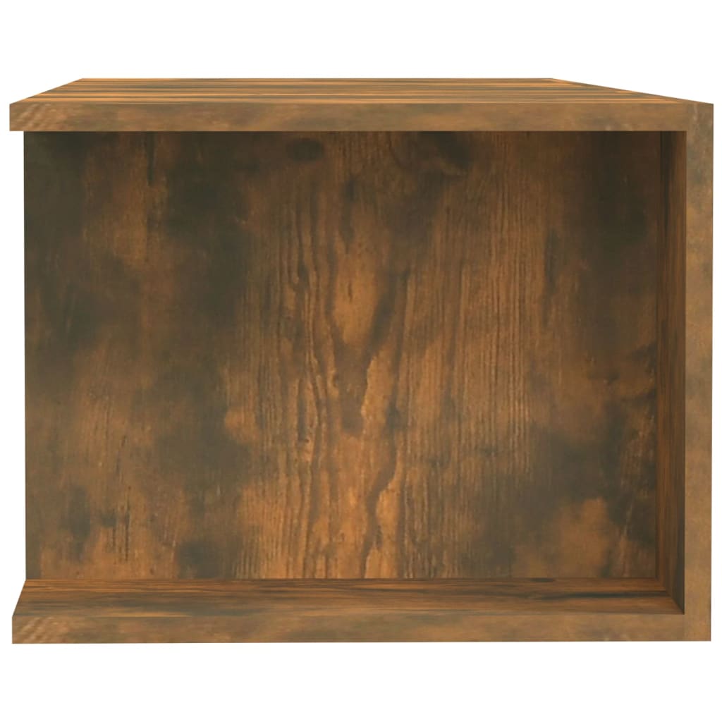 Modern Wooden TV Tele Stand Unit Cabinet With LED Lights & Storage Shelf