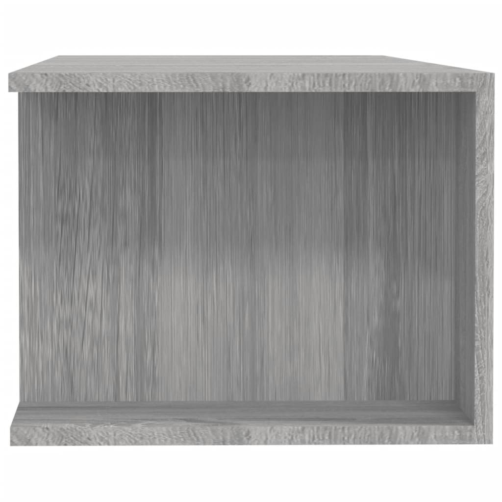 Modern Wooden TV Tele Stand Unit Cabinet With LED Lights & Storage Shelf
