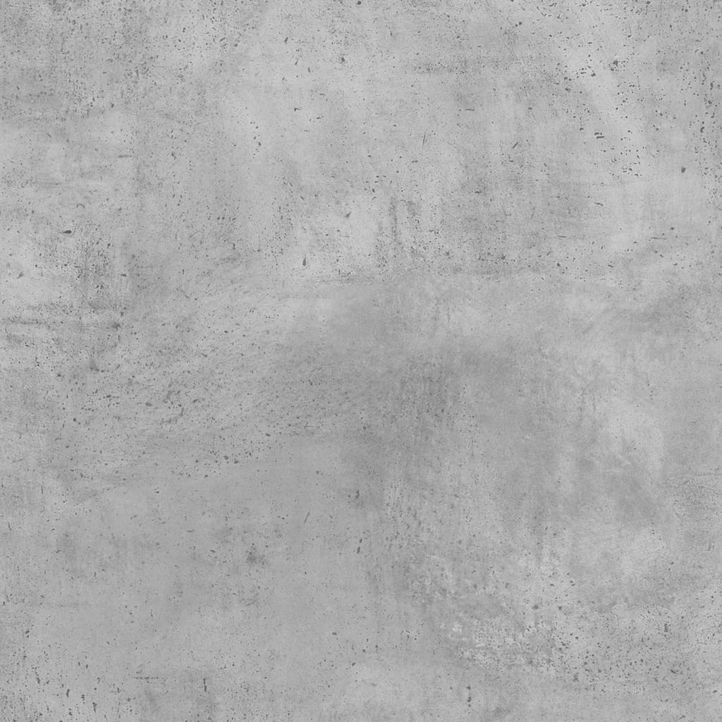 Bed Frame with Drawer without Mattress Concrete Grey 90x190 cm Single