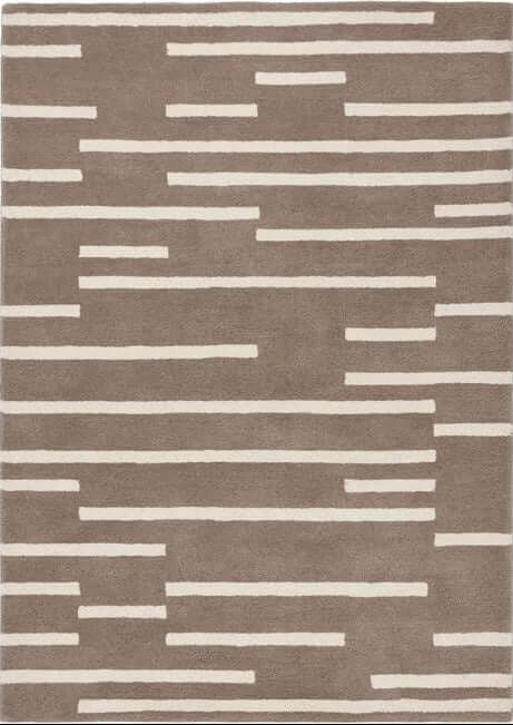 Broken Stripe Wool Rug