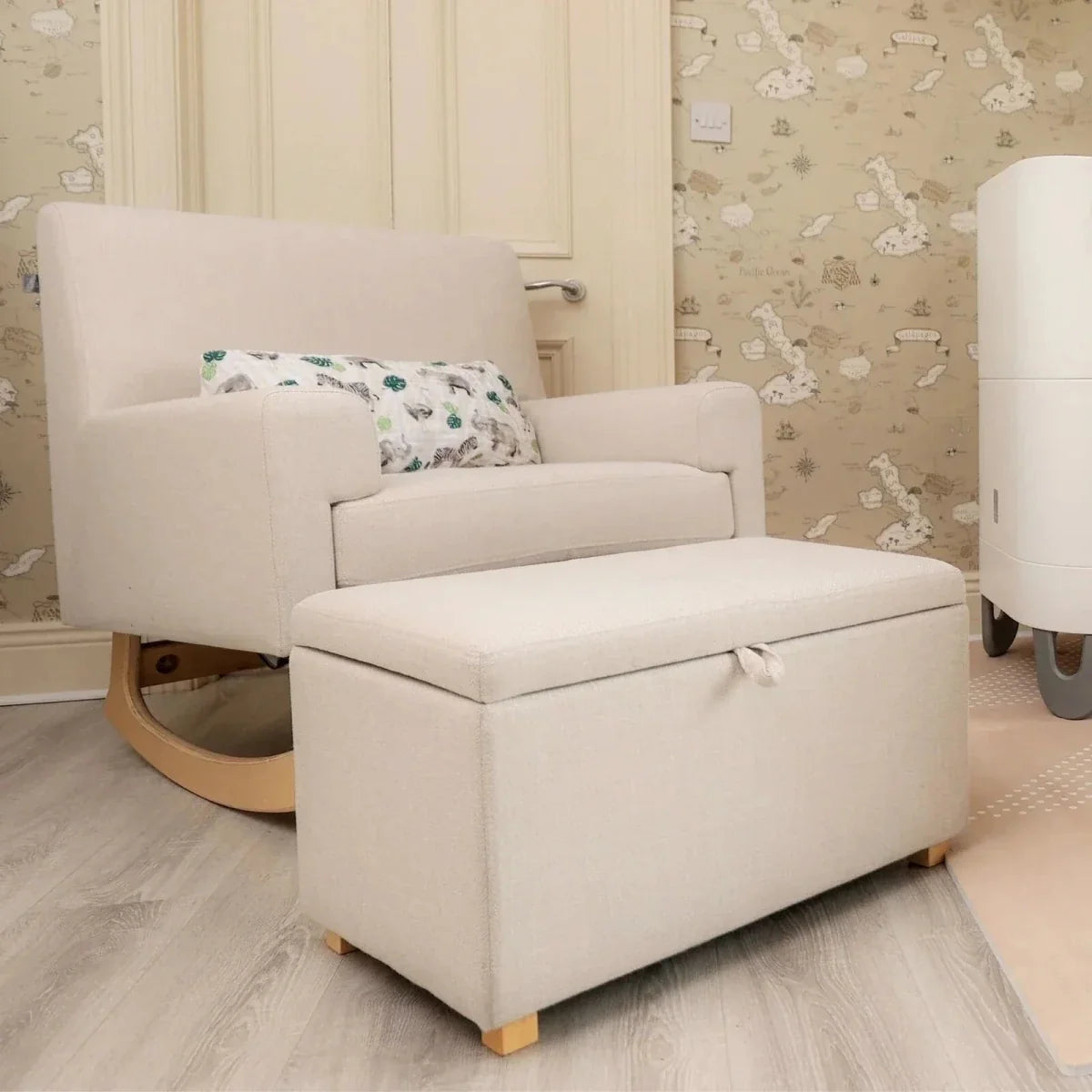 Gaia Baby Serena Footstool - Oat