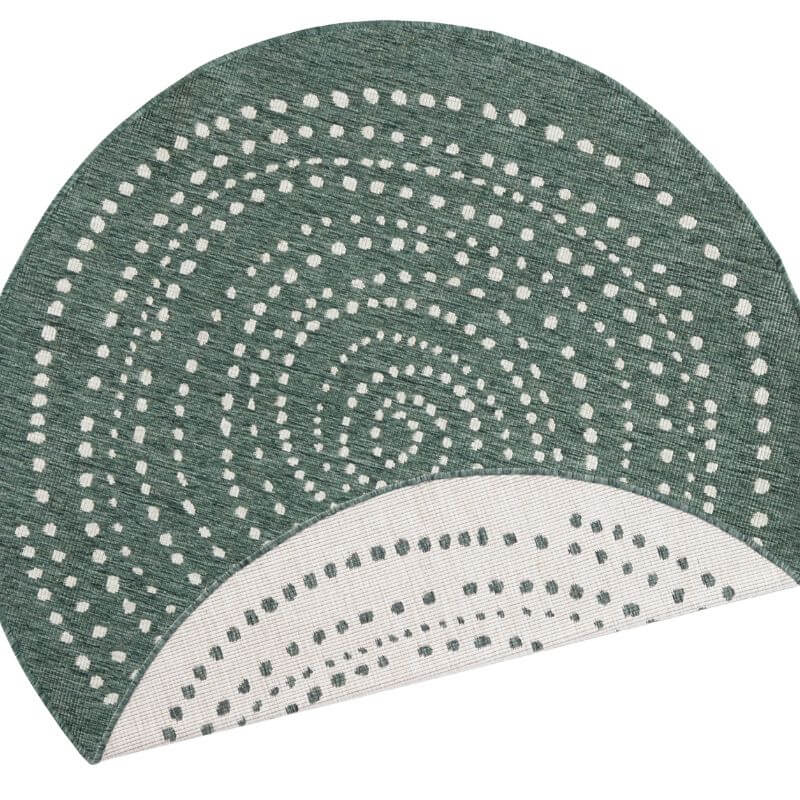 Indoor Outdoor Bali Reversible Round Rug