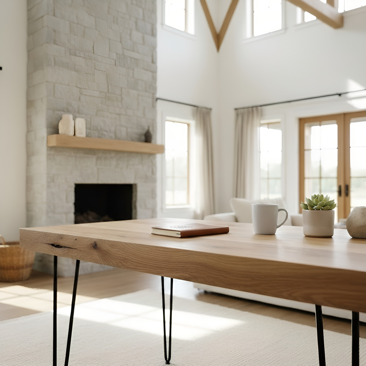 LARIA Oak Study Table / Desk
