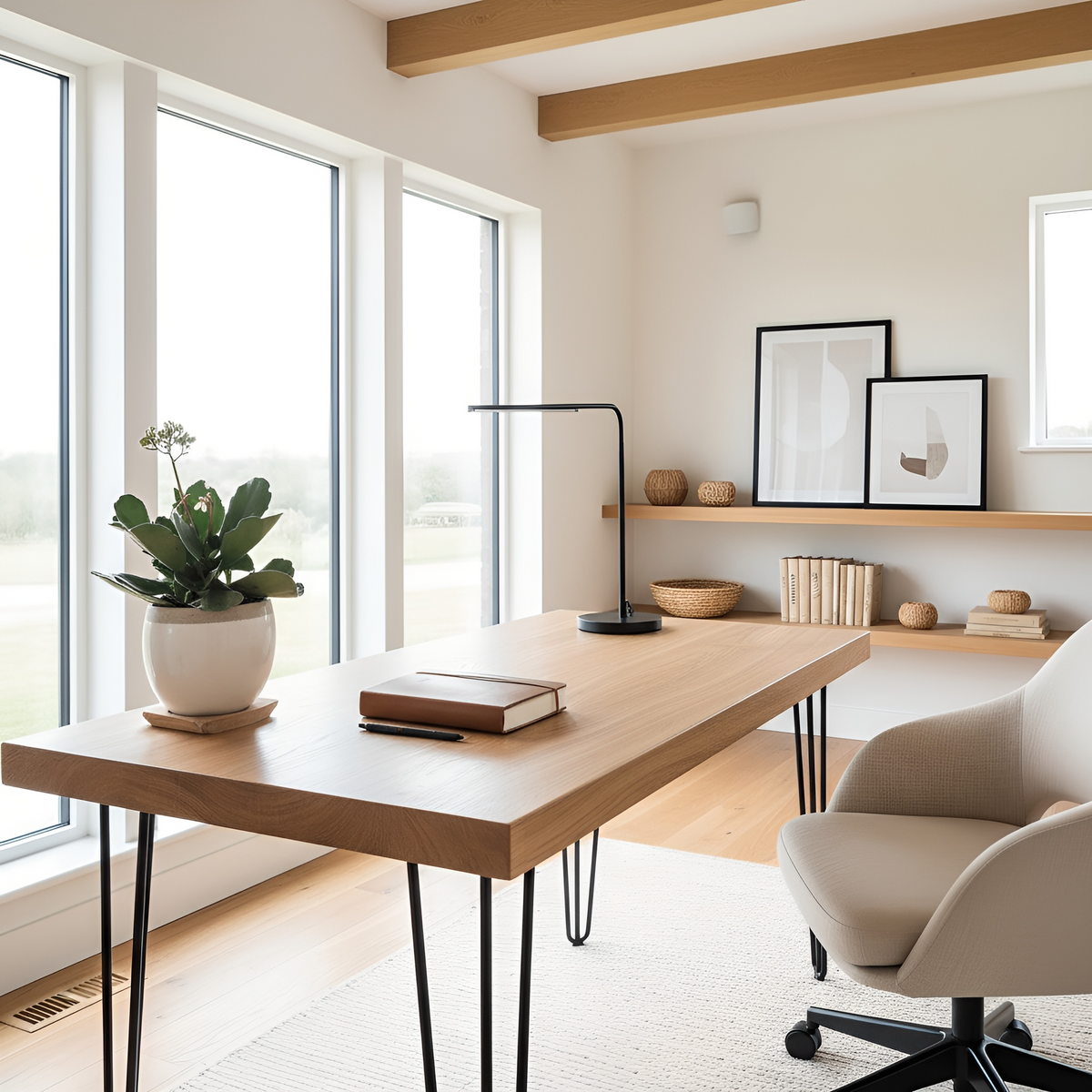 LARIA Oak Study Table / Desk