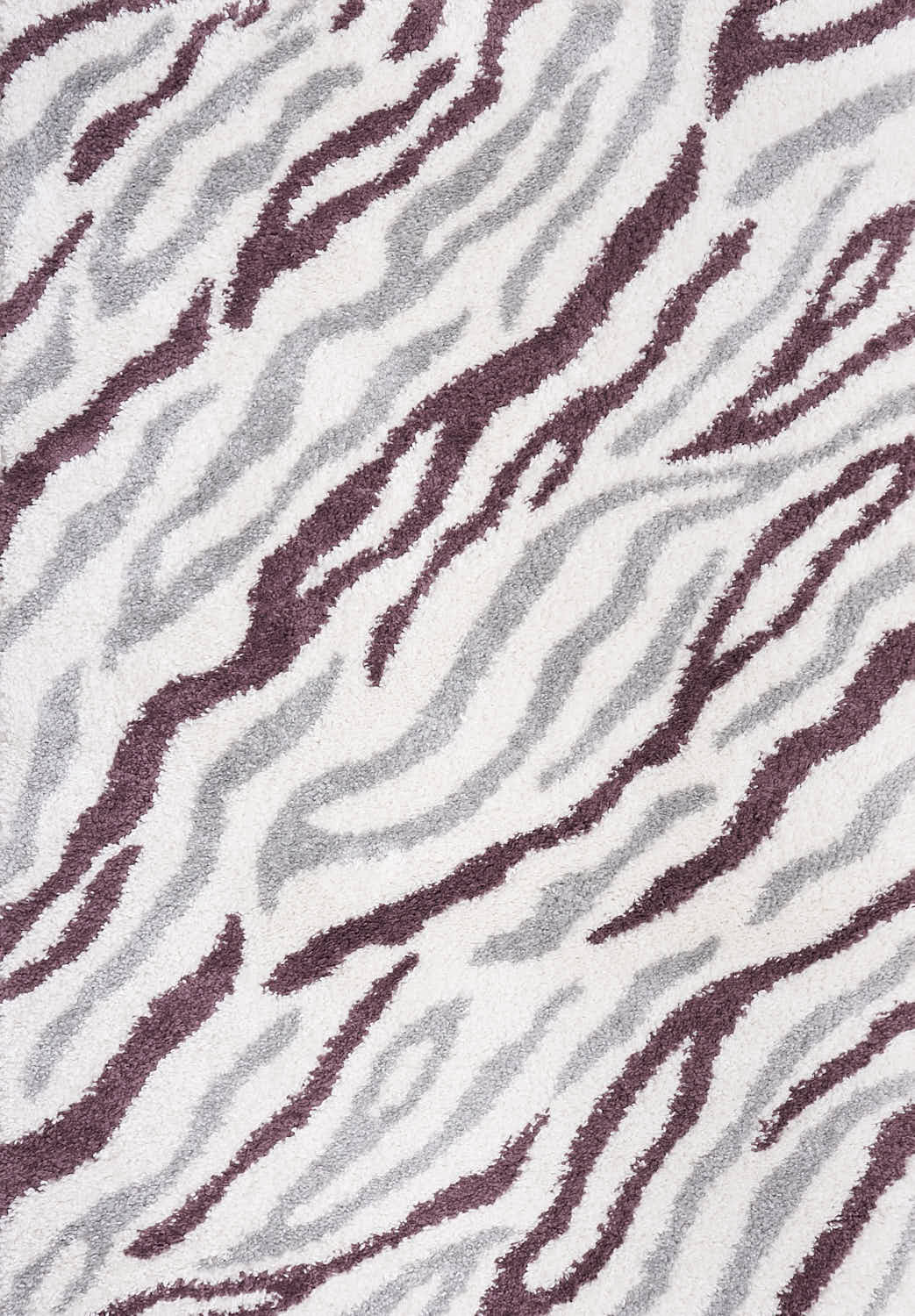 Moodi Shaggy Grey/Purple Mauvine Rug