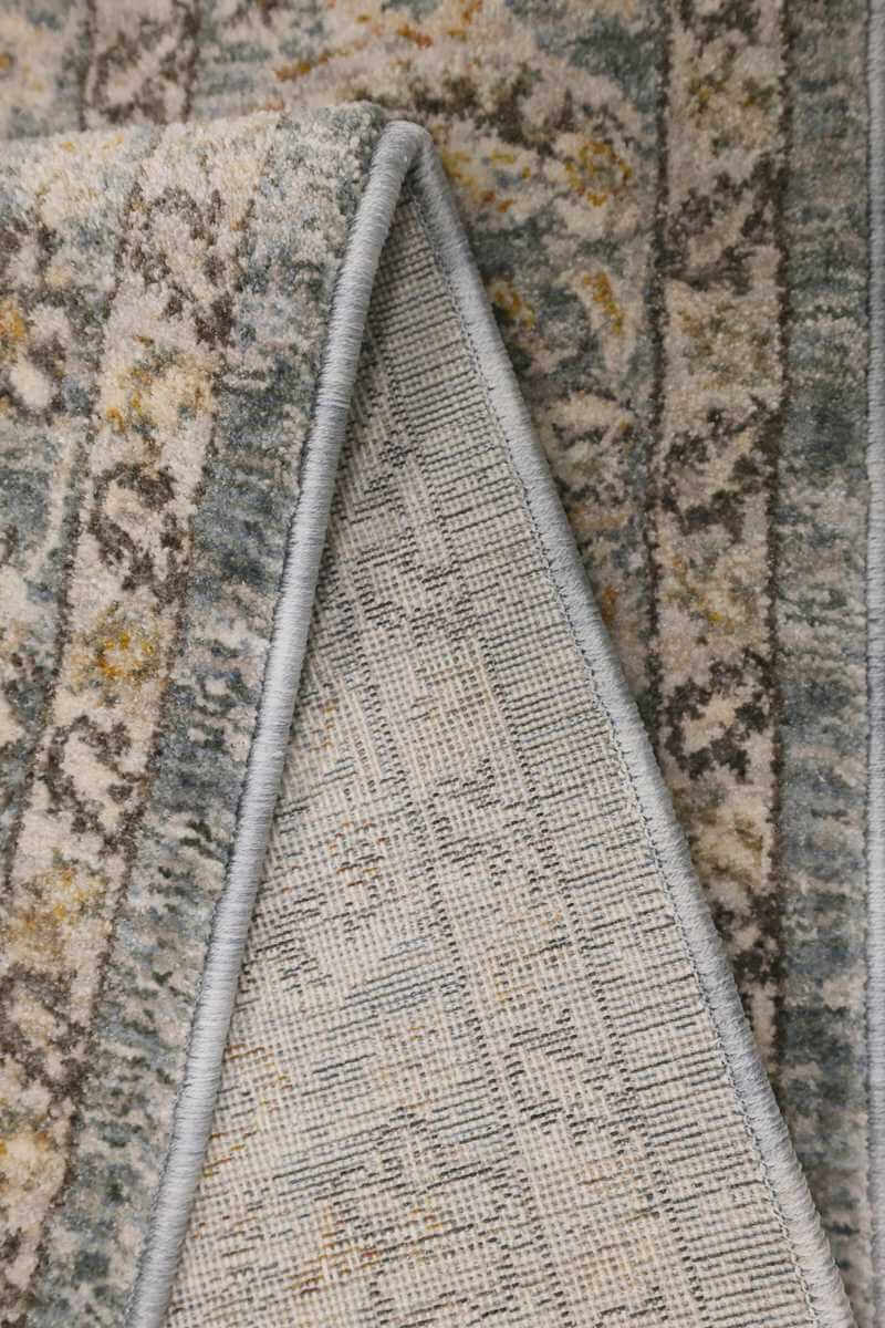 Raja Traditional Rug – Grey Vintage Elegance