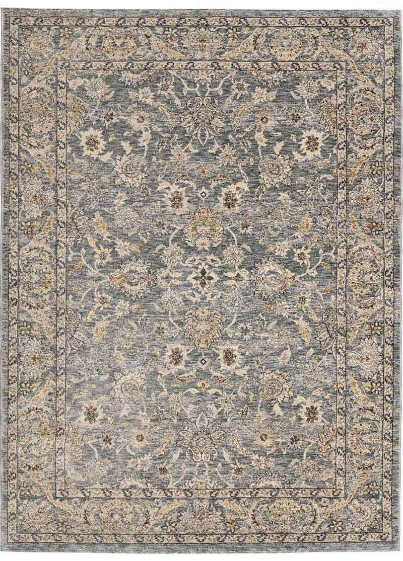 Raja Traditional Rug – Grey Vintage Elegance