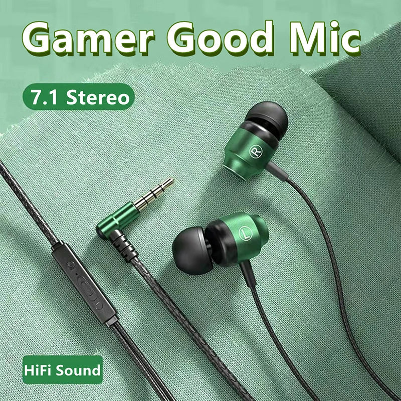 Metal Magnetic Gaming Earbuds Type-C/3.5MM AUX