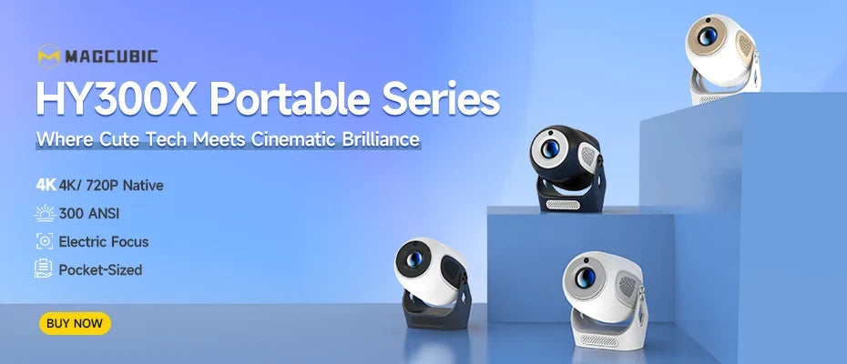 Magcubic Home Cinema Projector HY300 PRO