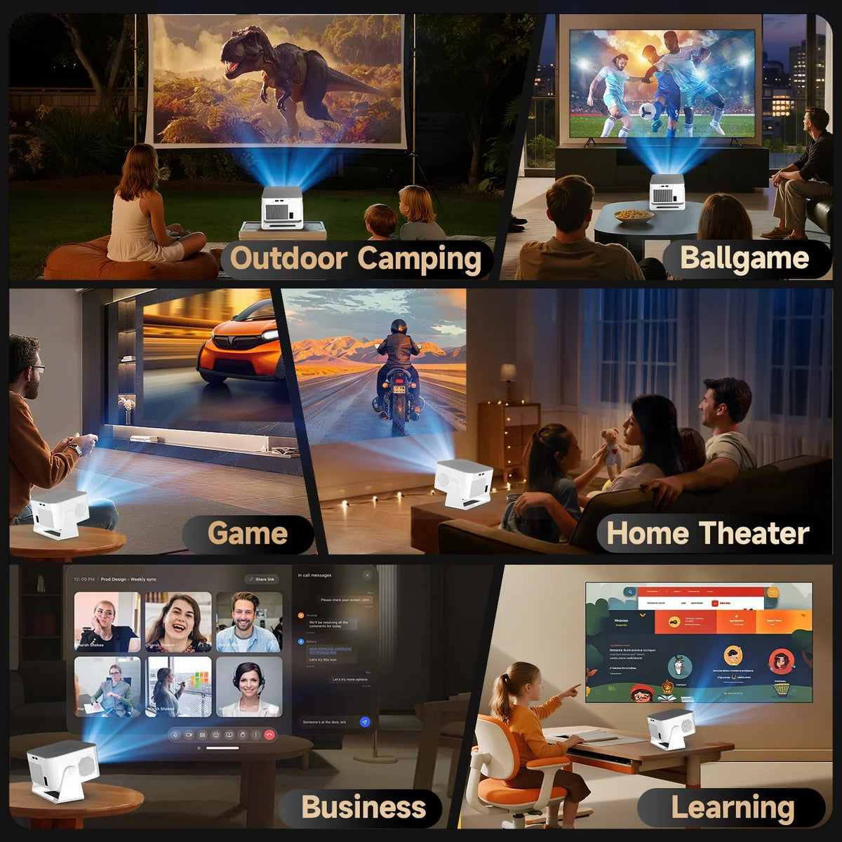 Magcubic Auto Focus Projector HY350Max