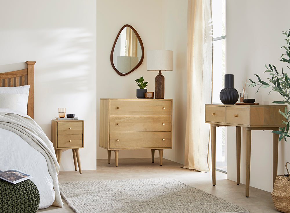 Minimalist Mango Oslo Console, Dressing Table, and Desk