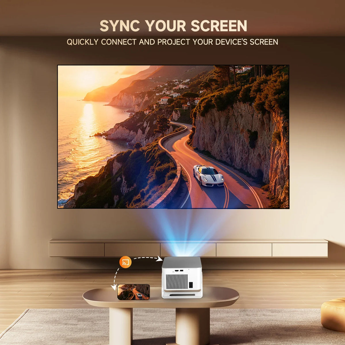 Magcubic Auto Focus Projector HY350Max