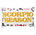 Scorpio Zodiac Needlepoint Pillow