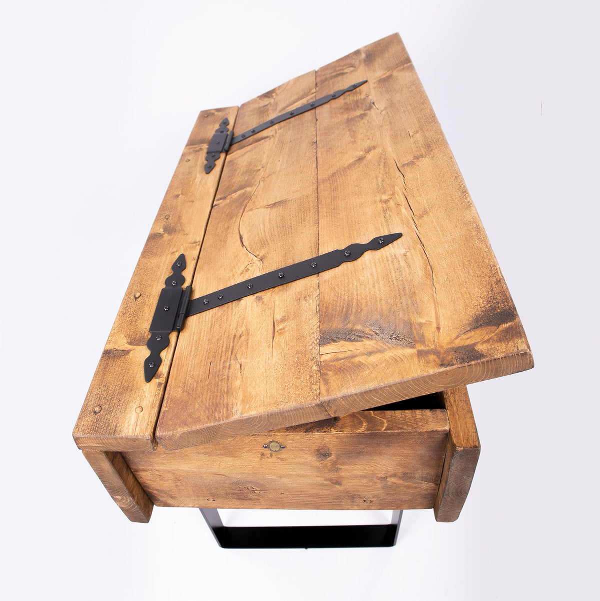 London Side Chest - Stylish Blanket Box with Toy Storage