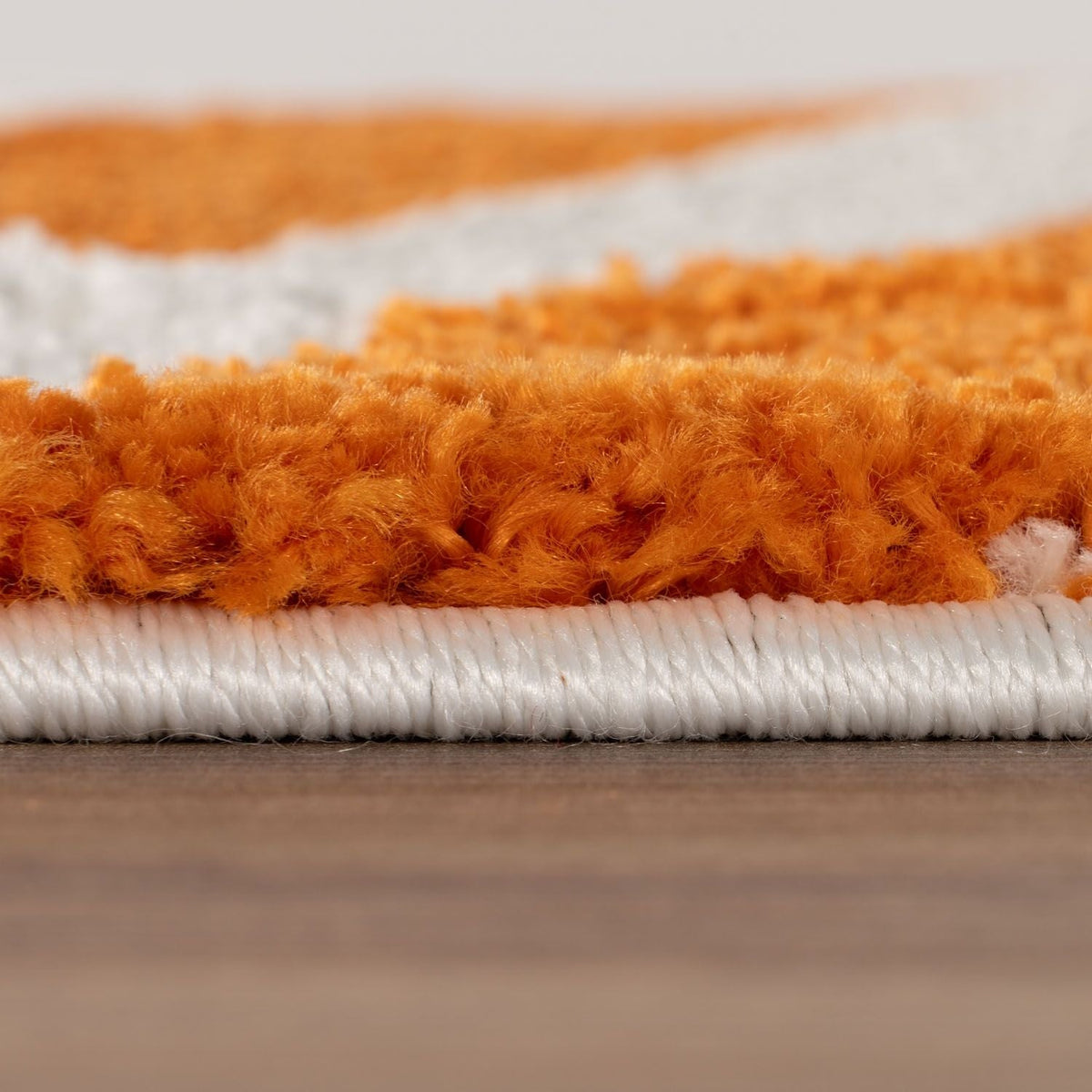 Joli Doodle Orange & White Rug