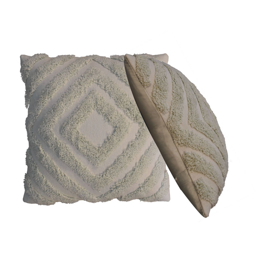 Artisan Furniture Sage Green Diamond Cushion Set of 2
