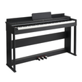 GDP-205S01 88 Keys Home Digital Piano Full Weighted Action Flip Type Keyboards with Furniture Stand, Power Adapter, Triple Pedals, Headphone，for All Experience Levels Black
