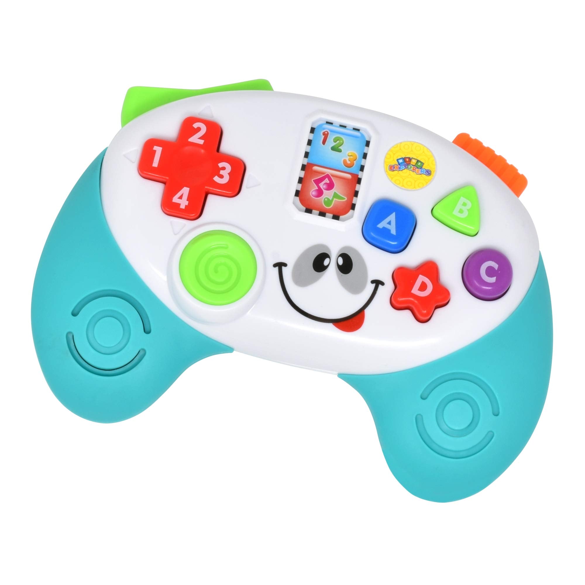 Number 1 in Gadgets Baby Remote Toy Game Controller – Light & Sound Educational Toy for Infants