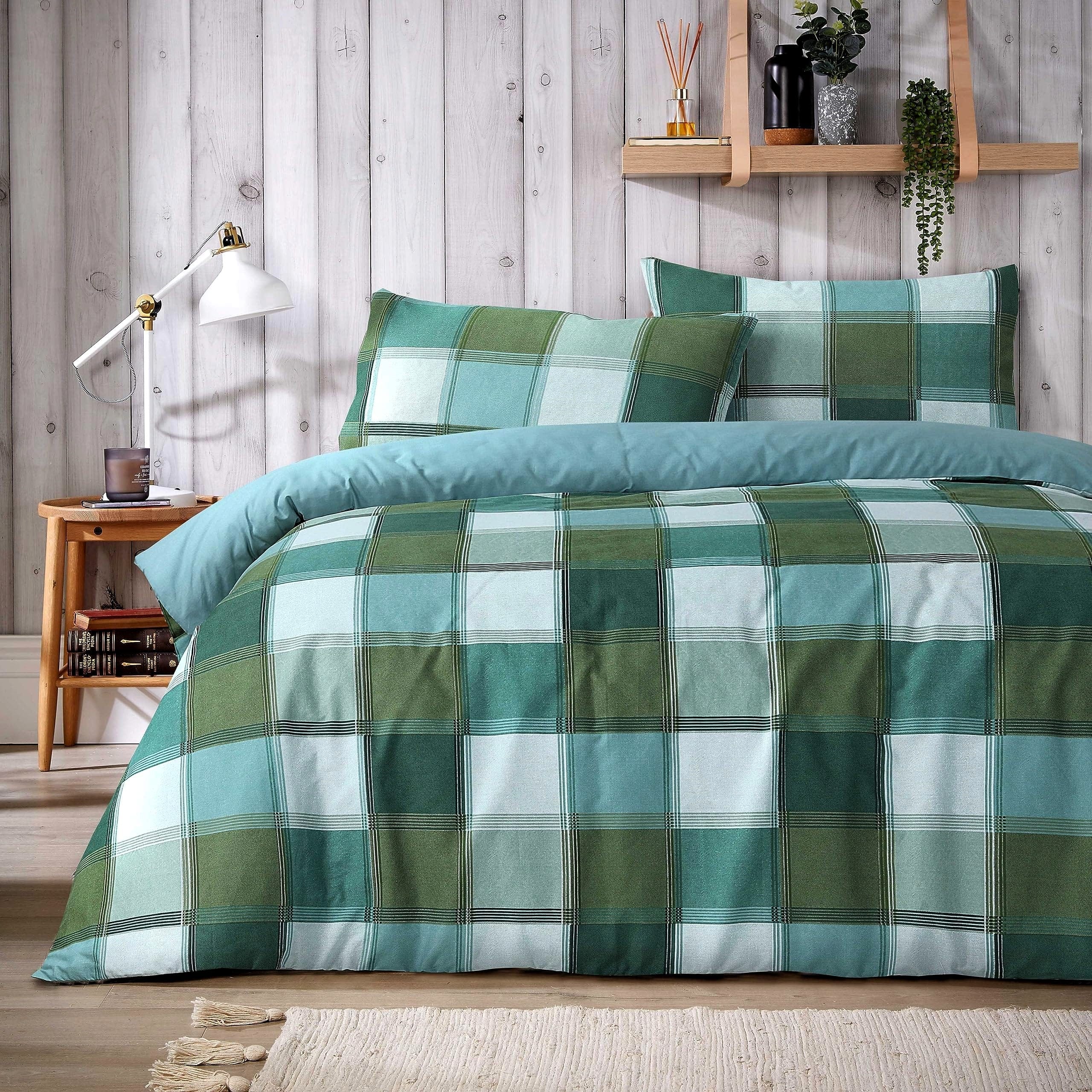 OLIVIA ROCCO Luxury Cotton Rich Duvet Sets Easycare Includes Duvet Cover And Pillowcases