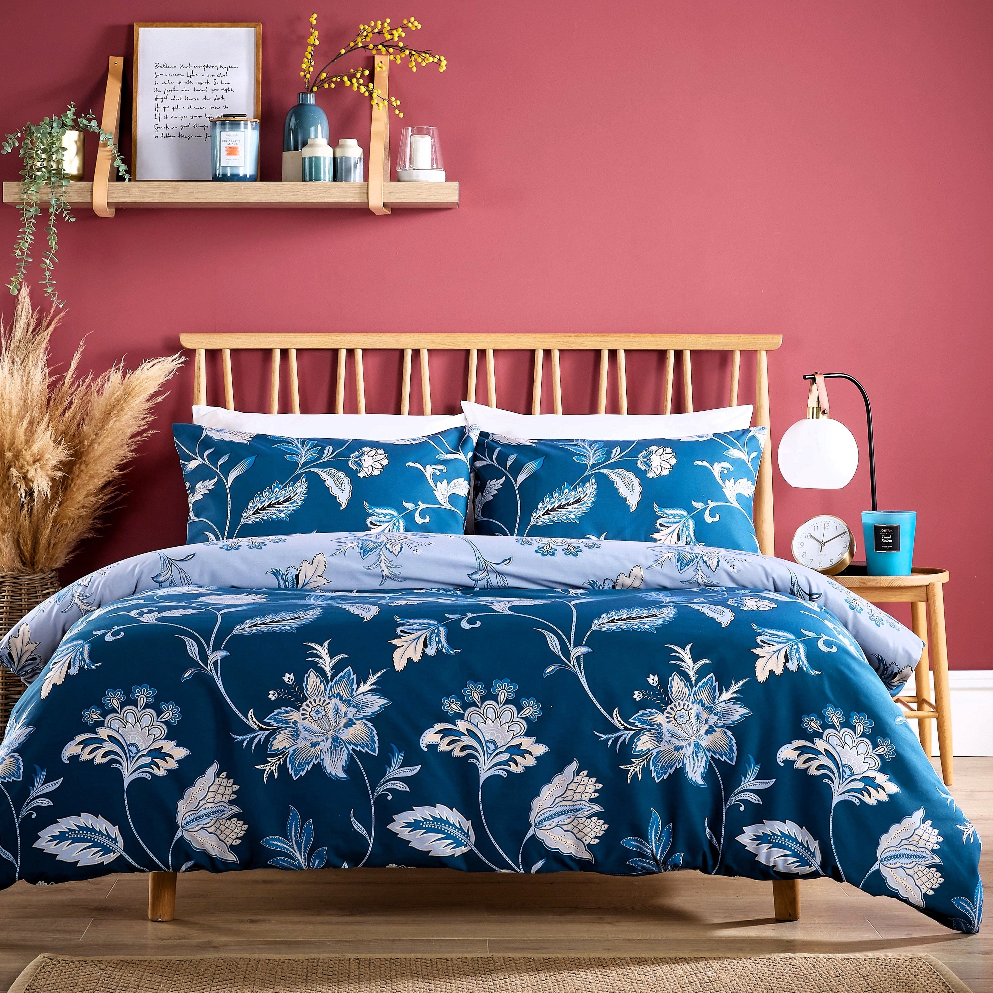 OLIVIA ROCCO Luxury Cotton Rich Duvet Sets Easycare Includes Duvet Cover And Pillowcases